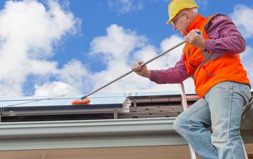 Mere Brow soft wash roof cleaning